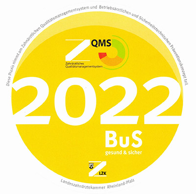 Das Gütesiegel „gesund & sicher 2022“